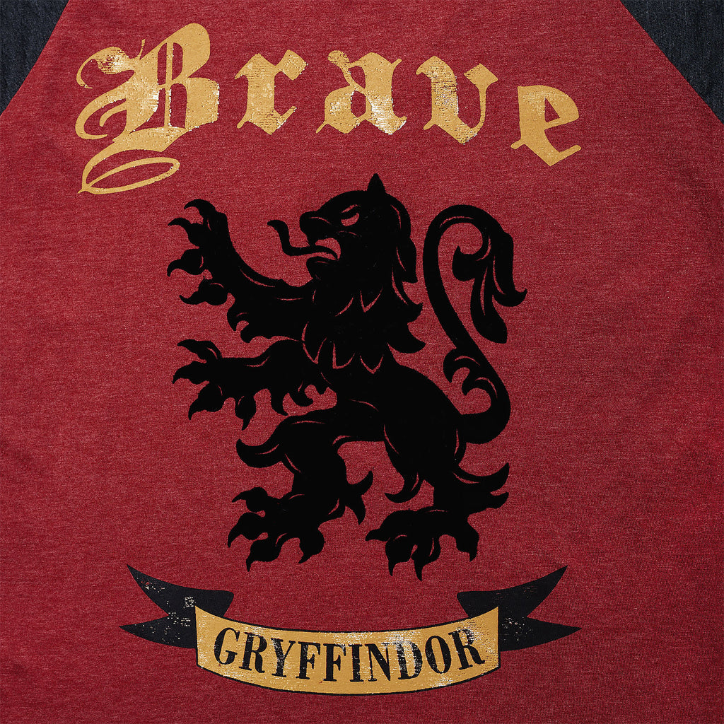 Produktbild Harry Potter - Brave Gryffindor T-Shirt rot
