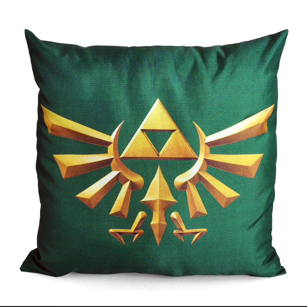 Produktbild Zelda - Hyrule Triforce Logo Kissen