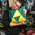 Produktbild Zelda - Hyrule Triforce Logo Kissen