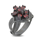Produktbild Arwens Abendstern Ring rot Dark Years Collection