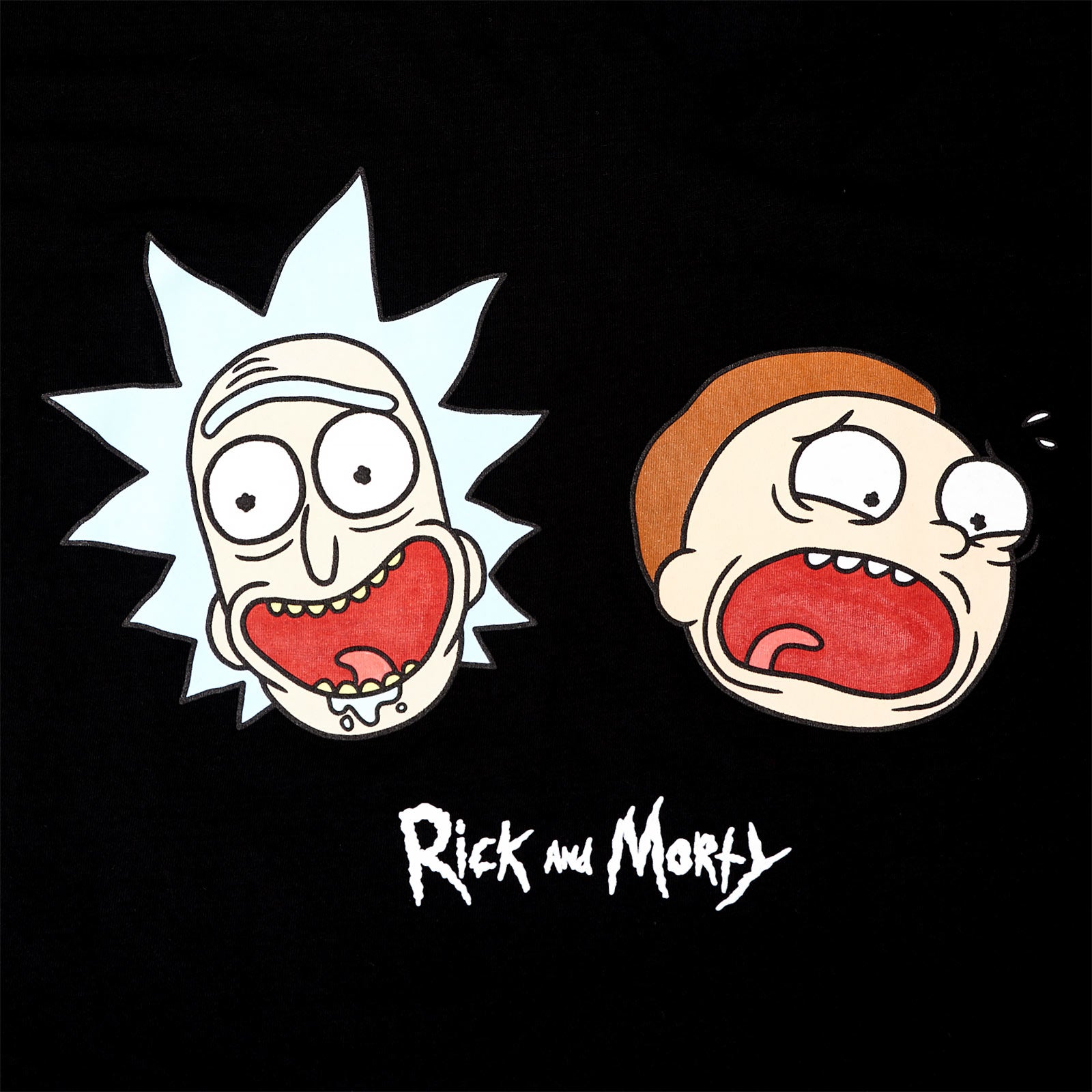Produktbild Rick and Morty - Crazy Faces Glow in the Dark T-Shirt