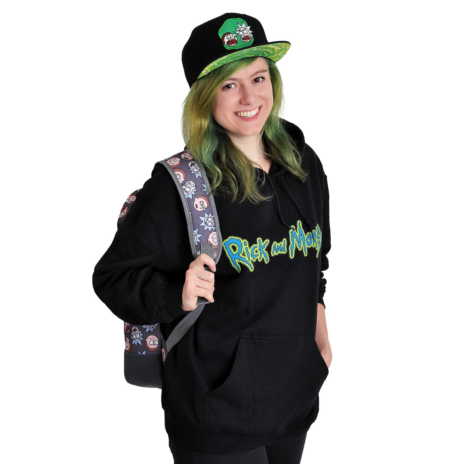 Produktbild Rick and Morty - Portal Snapback Cap