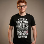 Produktbild The Pack Survives T-Shirt schwarz