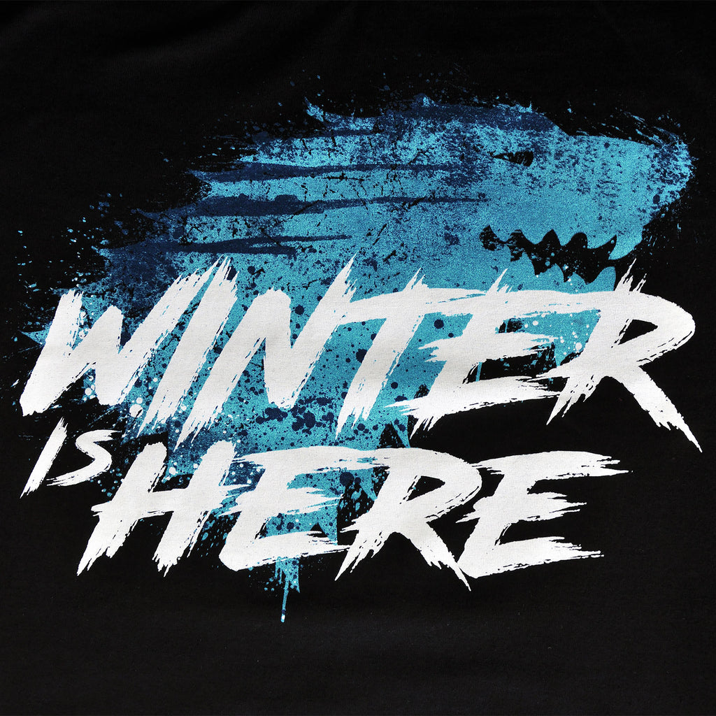 Produktbild Winter is Here T-Shirt schwarz