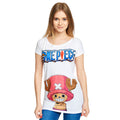 Produktbild One Piece - Chopper T-Shirt Damen Loose Fit weiß