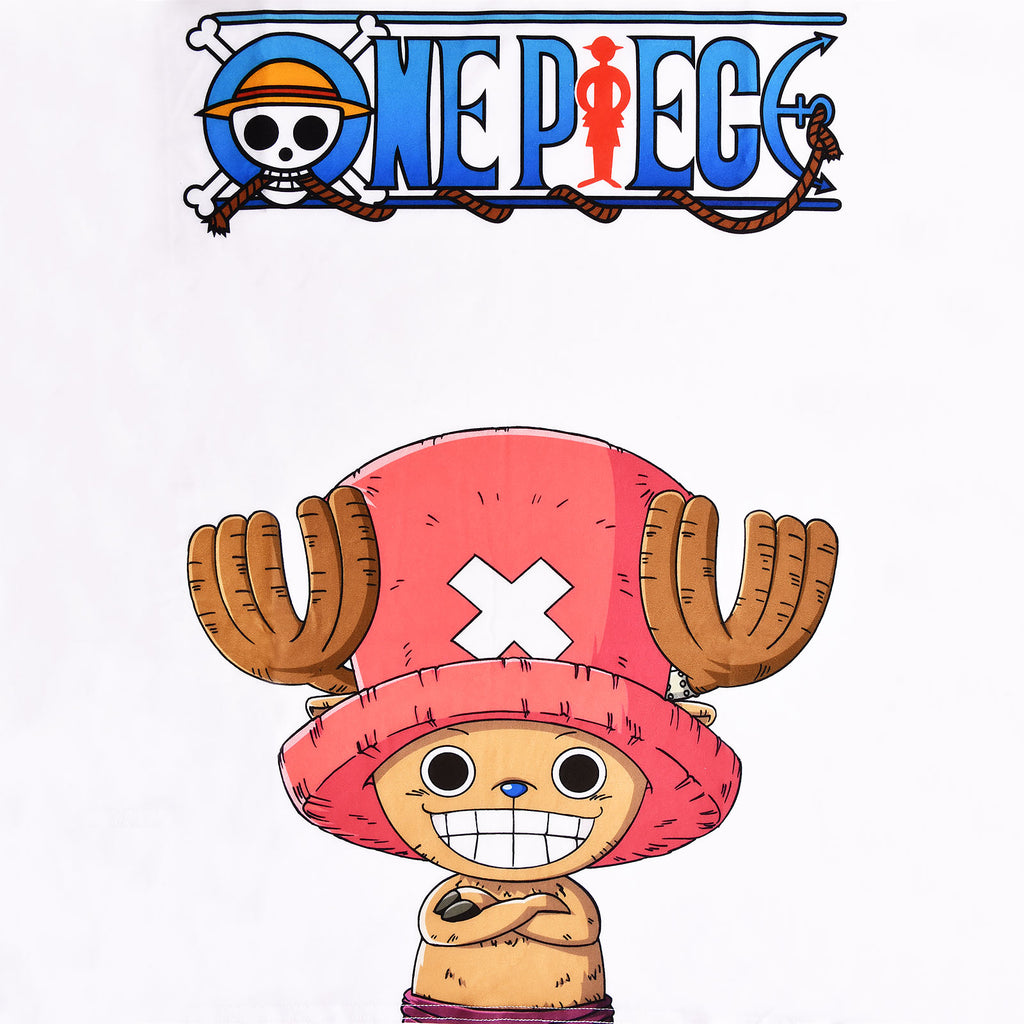 Produktbild One Piece - Chopper T-Shirt Damen Loose Fit weiß