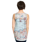Produktbild One Piece - East Blue Map Tank Top Loose Fit
