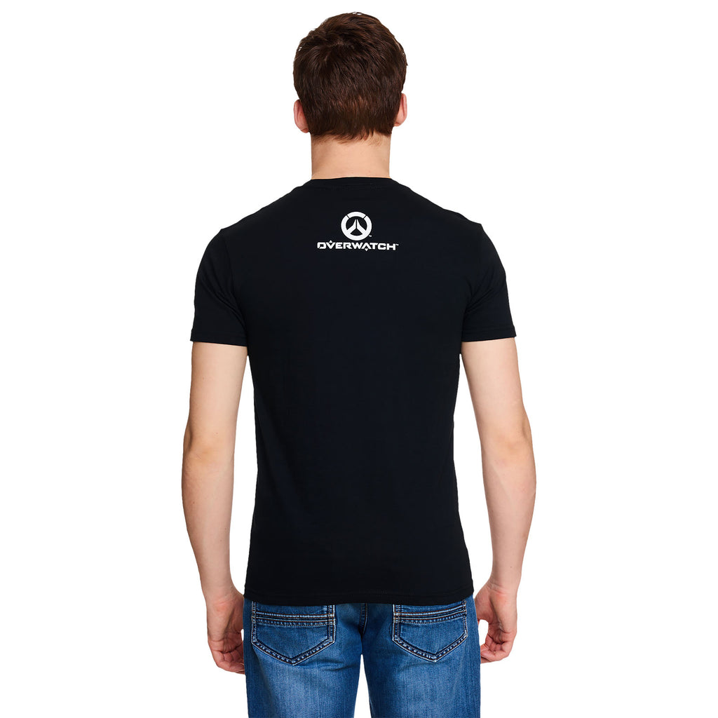 Produktbild Overwatch - Tracer Spray Logo T-Shirt schwarz