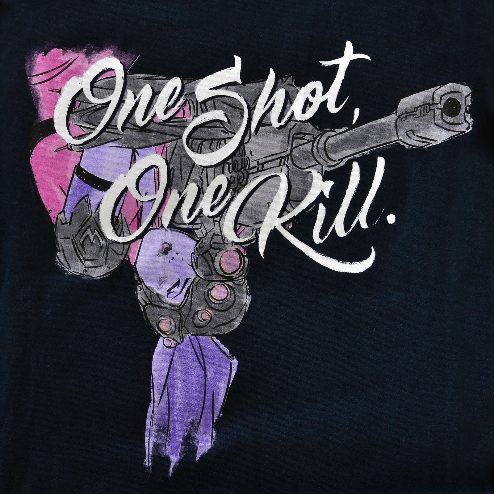 Produktbild Overwatch - One Shot One Kill T-Shirt Damen blau