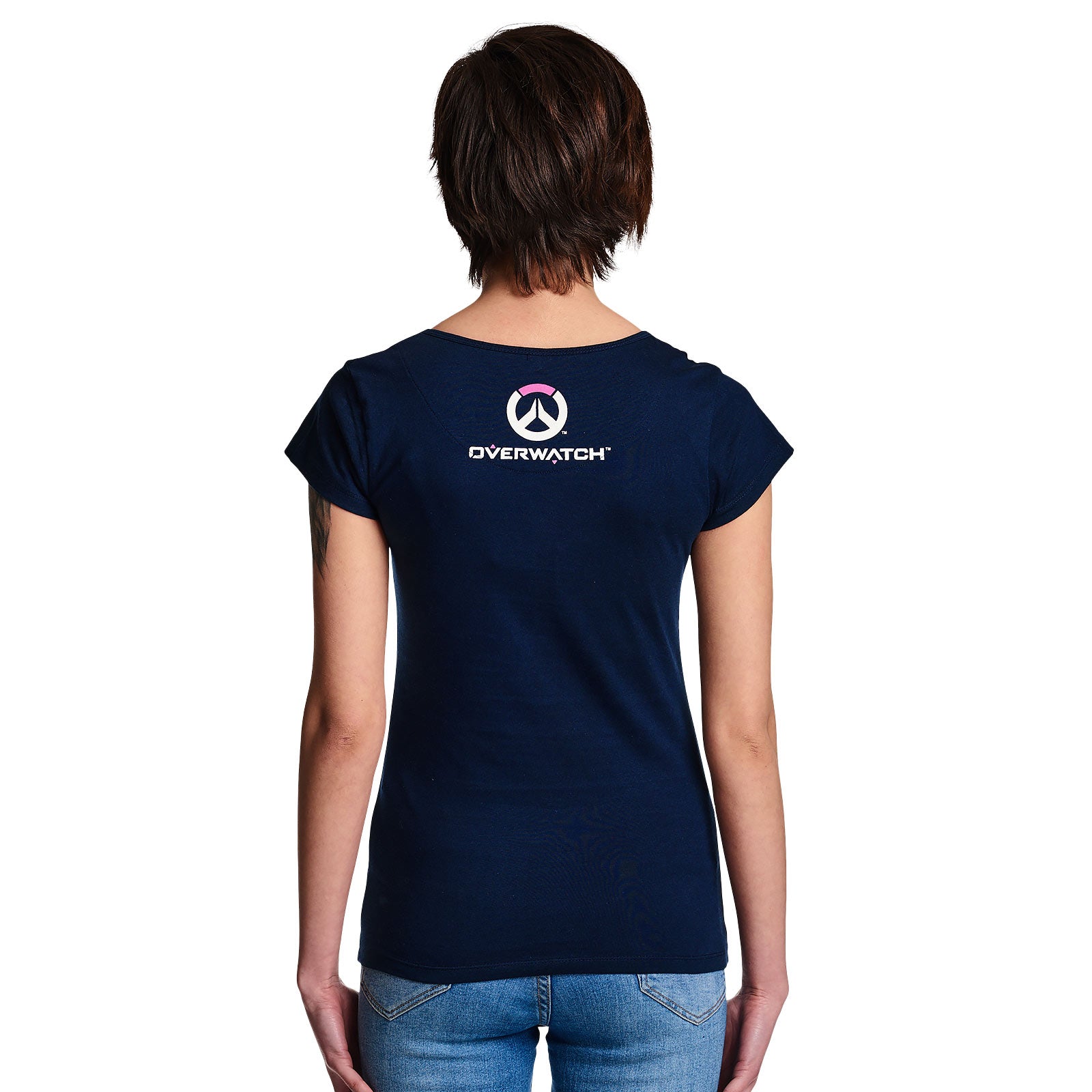 Produktbild Overwatch - One Shot One Kill T-Shirt Damen blau