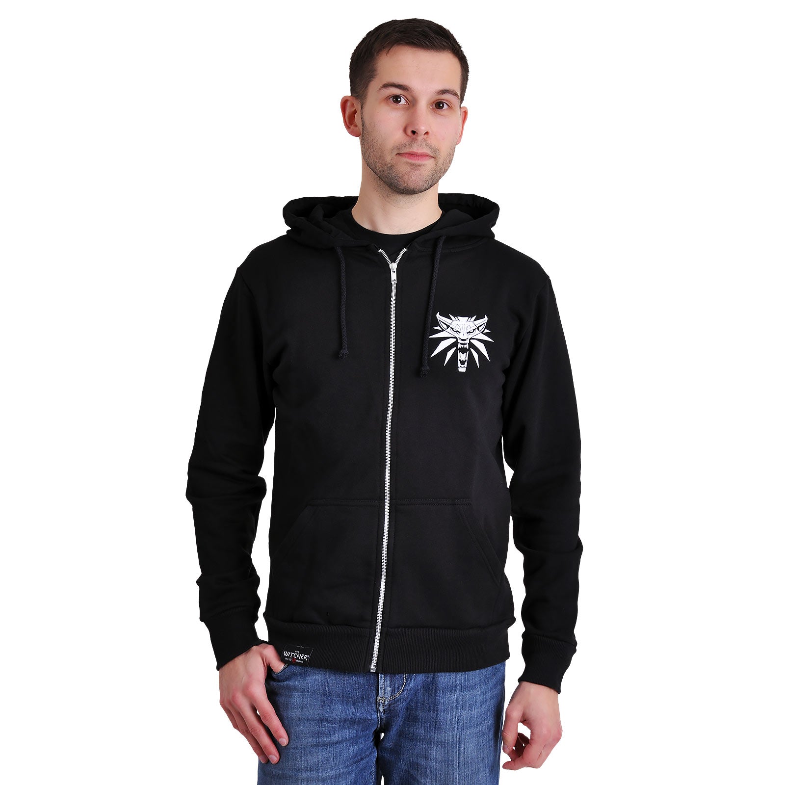 Produktbild Witcher - Steel and Silver Kapuzenjacke schwarz