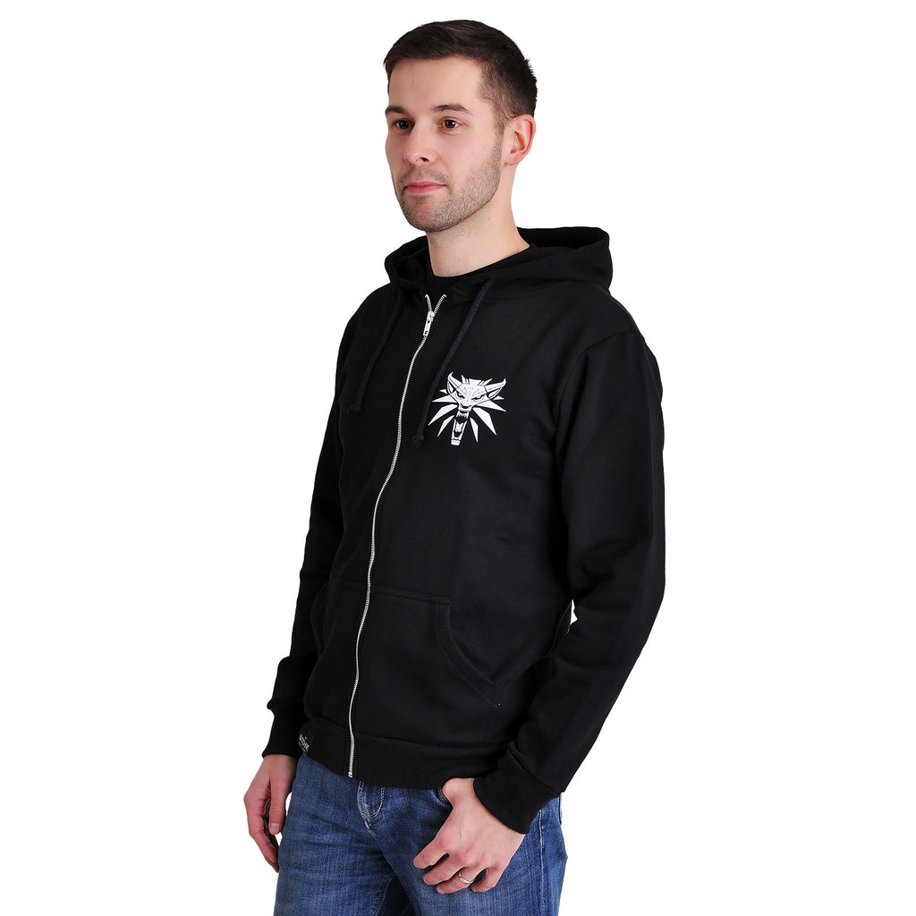 Produktbild Witcher - Steel and Silver Kapuzenjacke schwarz