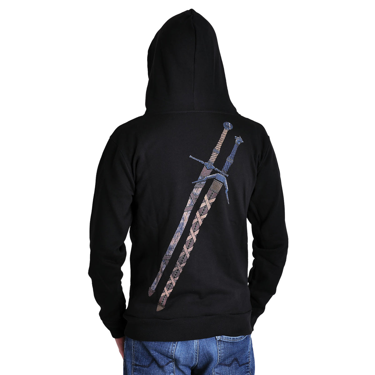 Produktbild Witcher - Steel and Silver Kapuzenjacke schwarz