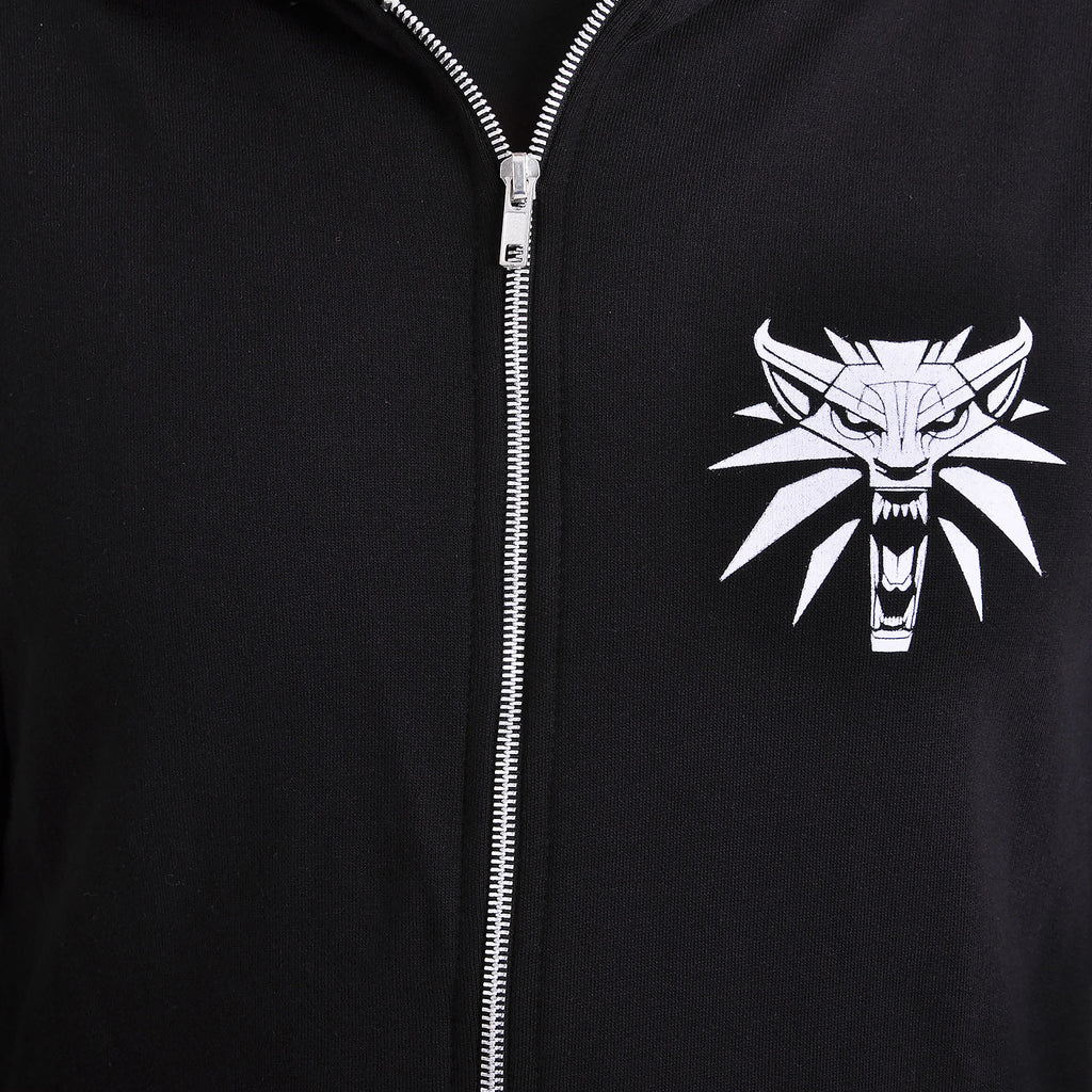 Produktbild Witcher - Steel and Silver Kapuzenjacke schwarz