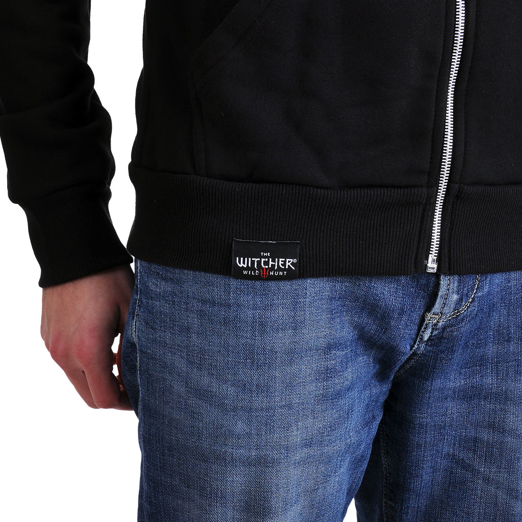 Produktbild Witcher - Steel and Silver Kapuzenjacke schwarz