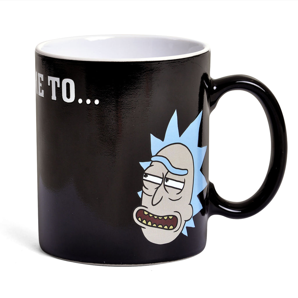 Produktbild Rick and Morty - Get Schwifty Thermoeffekt Tasse
