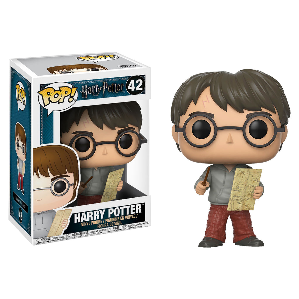 Produktbild Harry Potter mit Karte des Rumtreibers Funko Pop Figur