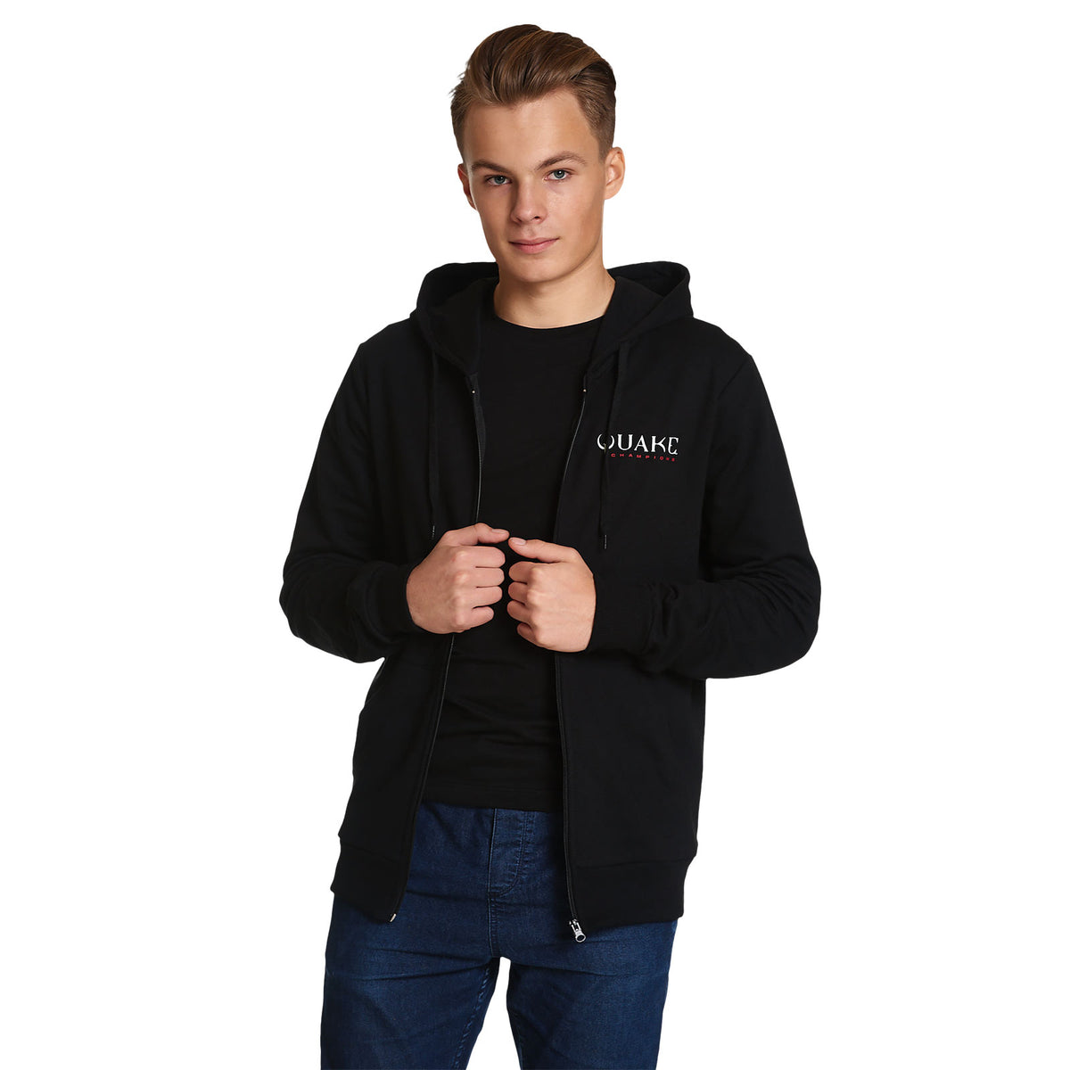 Produktbild Quake - Logo Jacke schwarz