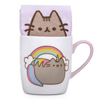 Produktbild Pusheen - Rainbow Socken und Tasse