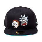 Produktbild Rick and Morty - Faces Snapback Cap schwarz