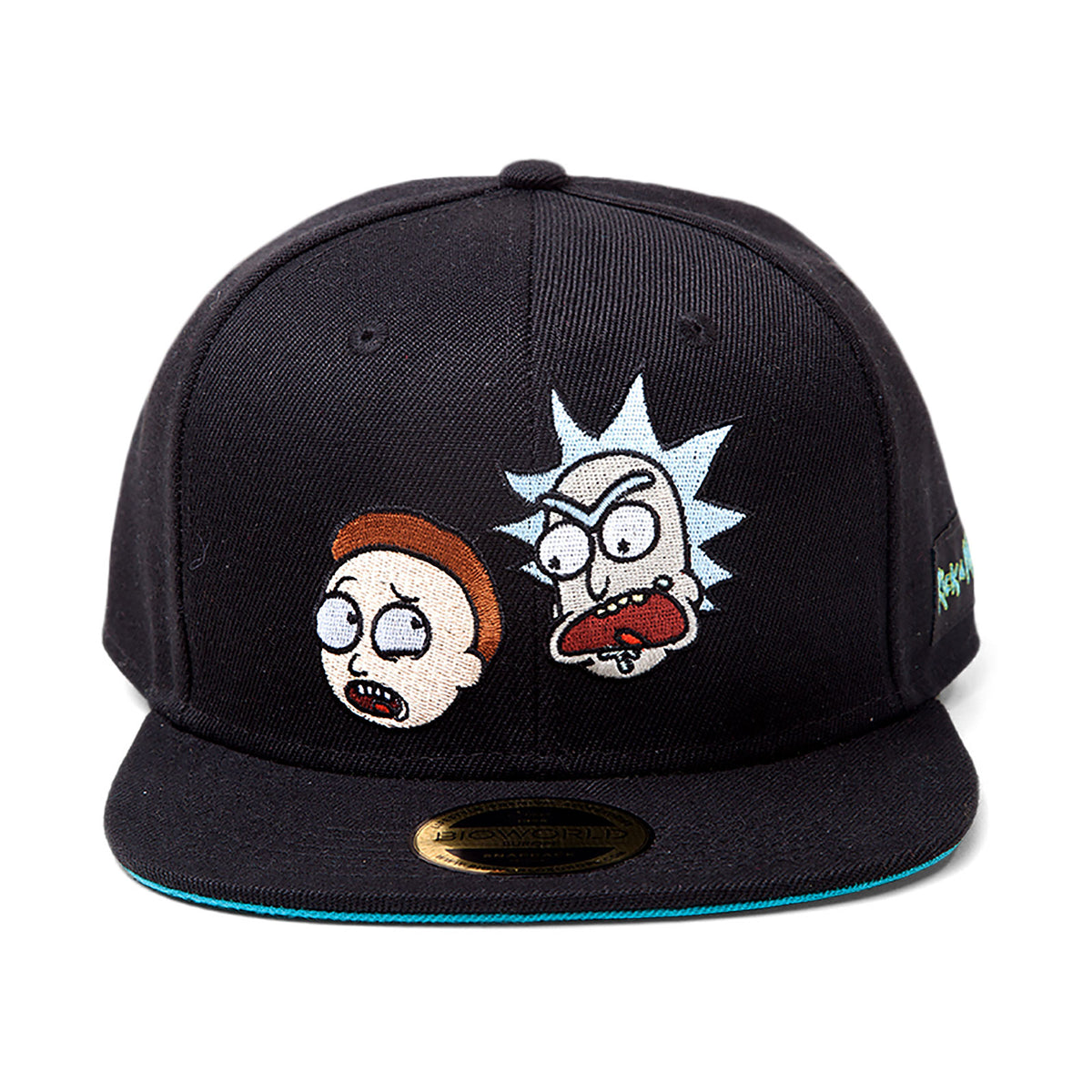 Produktbild Rick and Morty - Faces Snapback Cap schwarz