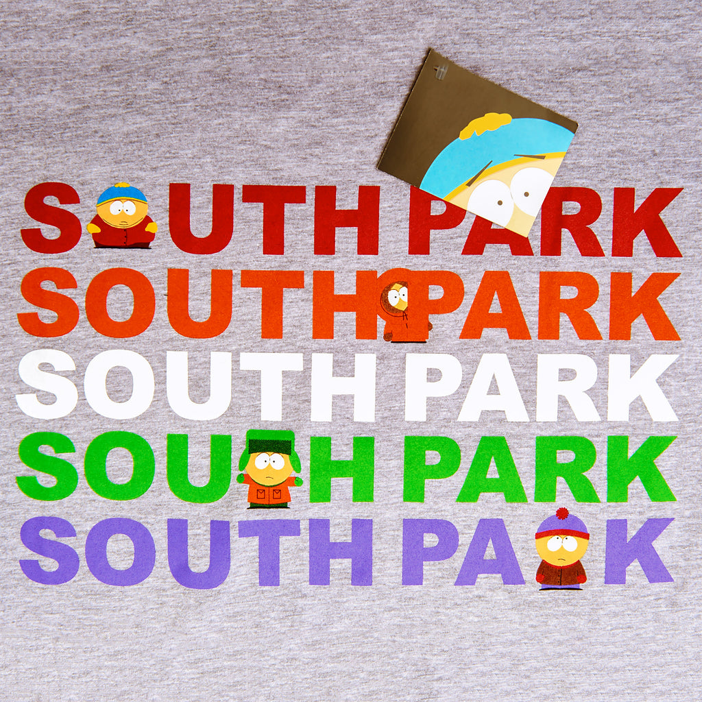 Produktbild South Park - Group Logo T-Shirt grau
