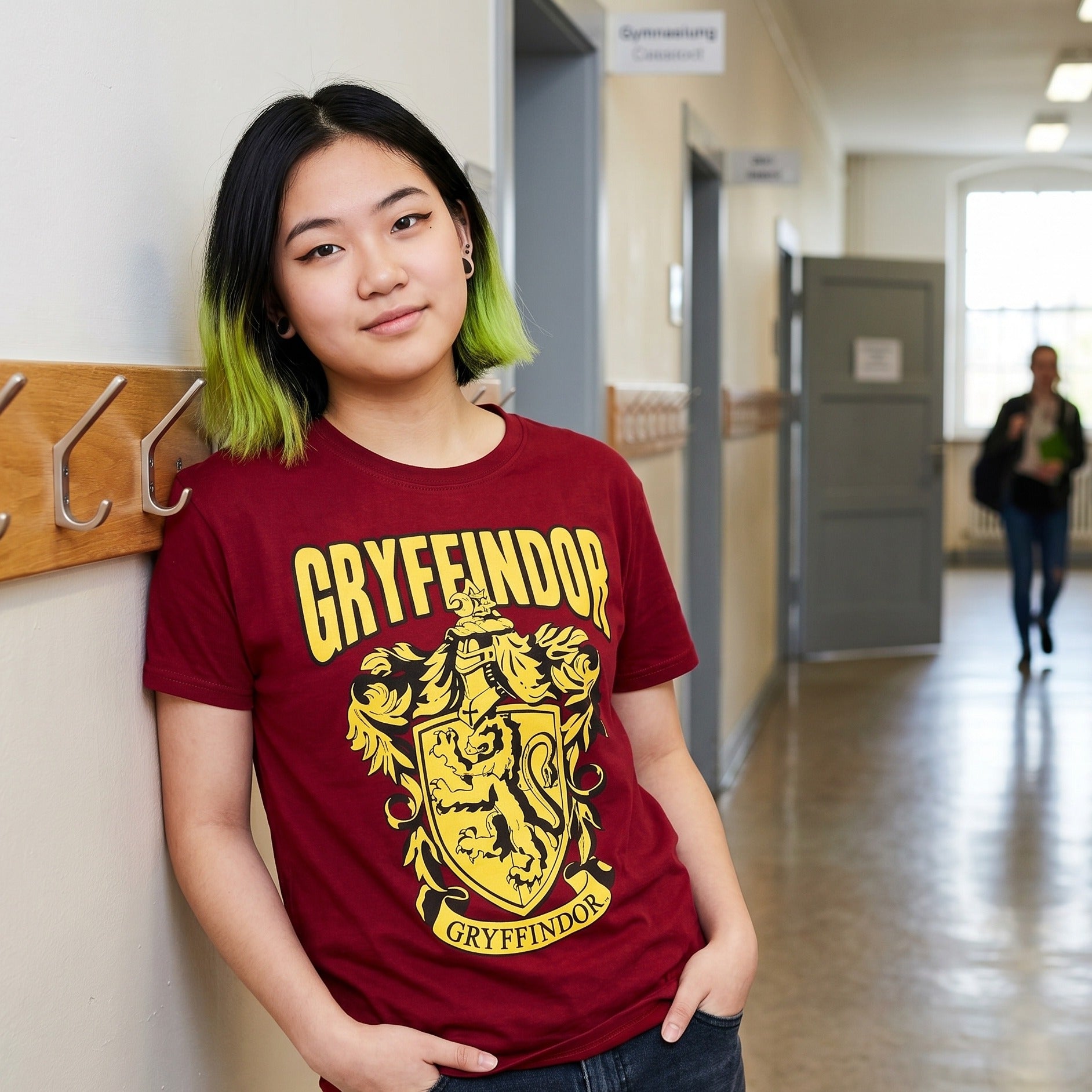 Produktbild Harry Potter - Gryffindor Wappen T-Shirt rot