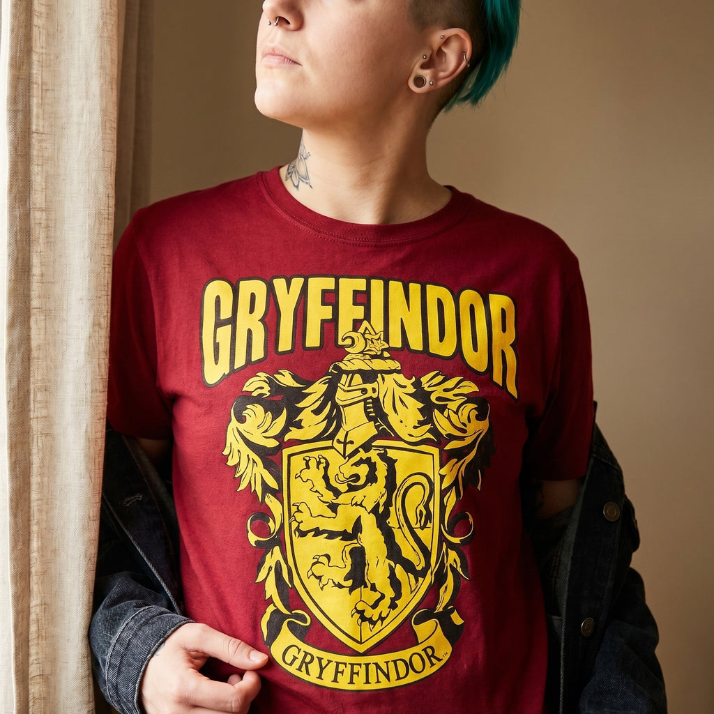 Produktbild Harry Potter - Gryffindor Wappen T-Shirt rot