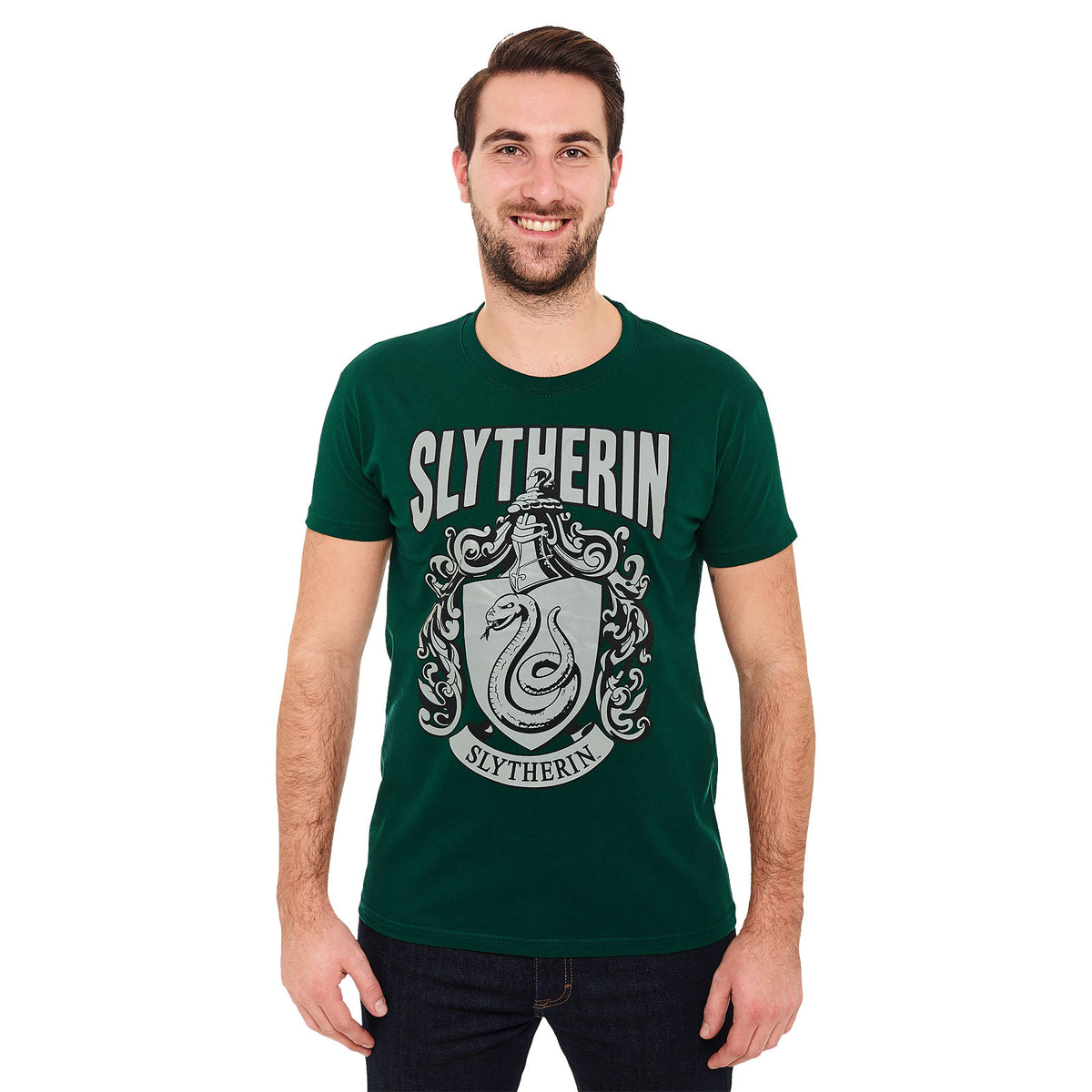 Produktbild Harry Potter - Slytherin Wappen T-Shirt grün