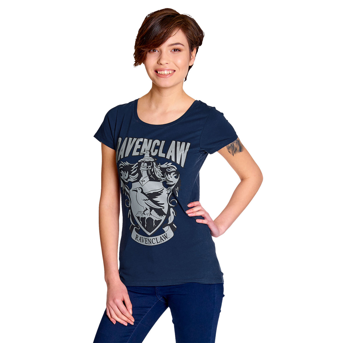 Produktbild Harry Potter - Ravenclaw Wappen T-Shirt Damen blau