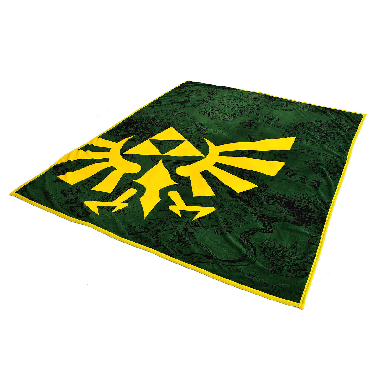 Produktbild Zelda - Hyrule Logo Flauschdecke