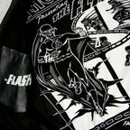 Produktbild Flash - Logo Lederjacke mit Kapuze