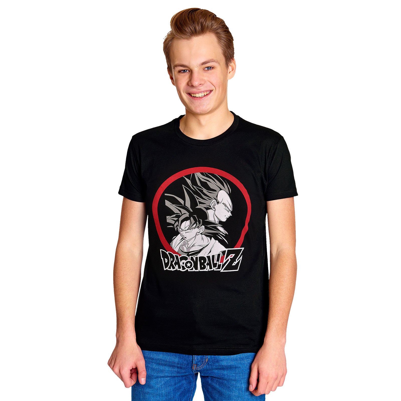 Produktbild Dragon Ball Z - Goku vs Vegeta T-Shirt schwarz