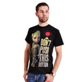Produktbild Guardians of the Galaxy - Groot Button T-Shirt schwarz
