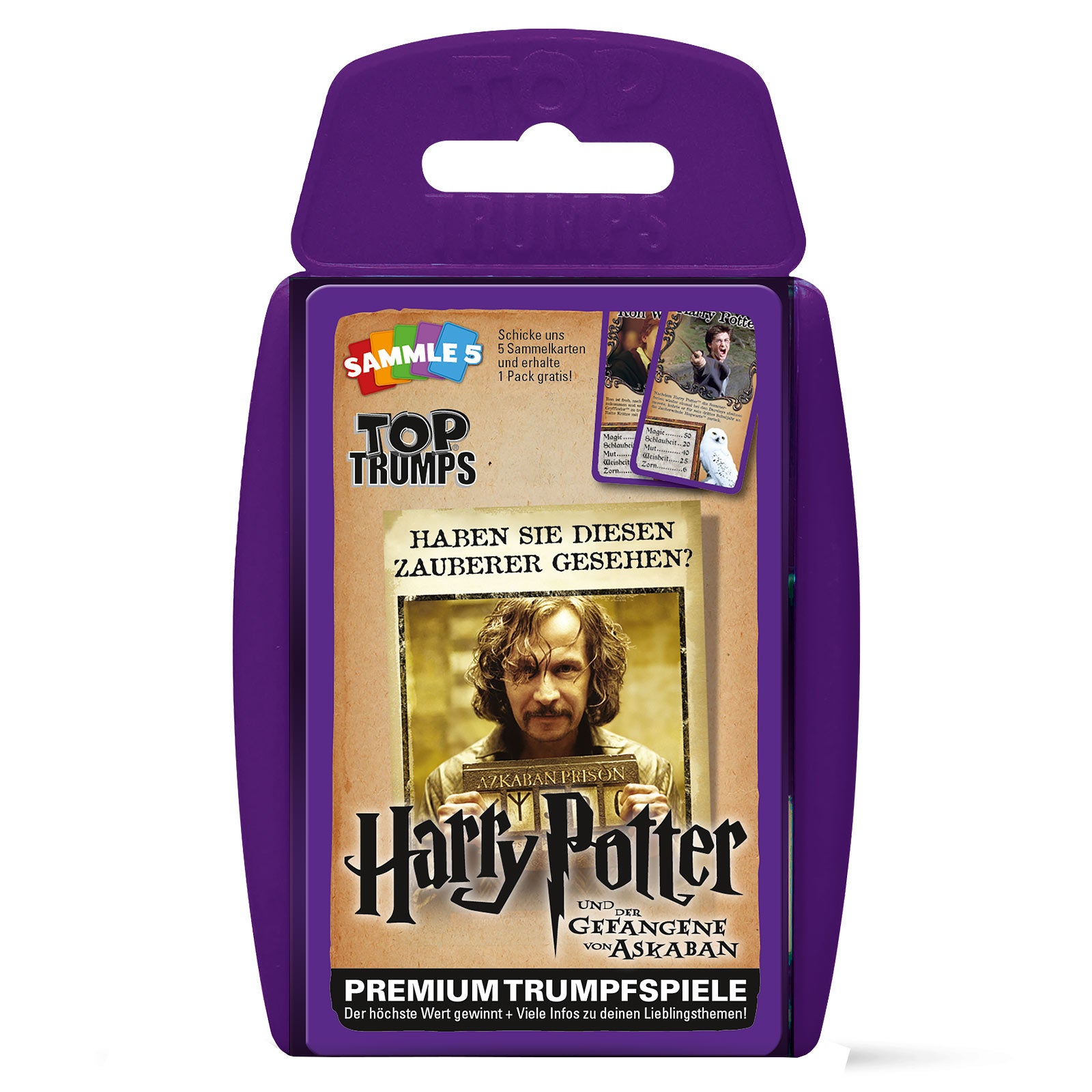 Produktbild Harry Potter und der Gefangene von Askaban Top Trumps Spielkarten