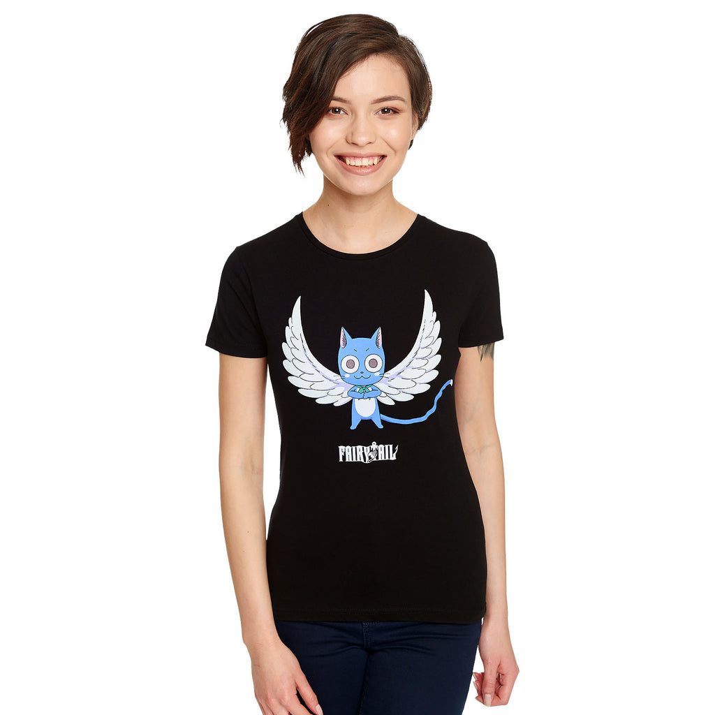 Produktbild Fairy Tail - Happy Magic T-Shirt Damen schwarz