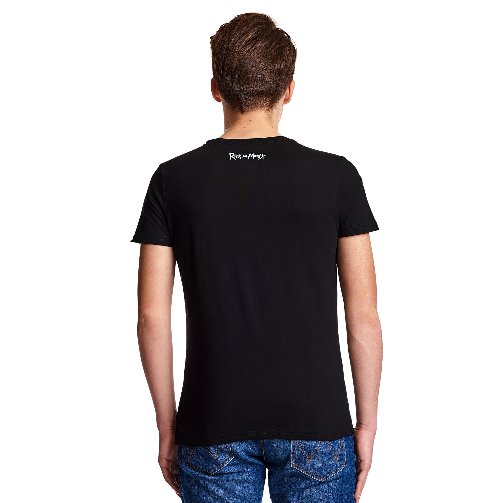 Product image Rick and Morty - Neon Rick Glow in the Dark T-Shirt Black