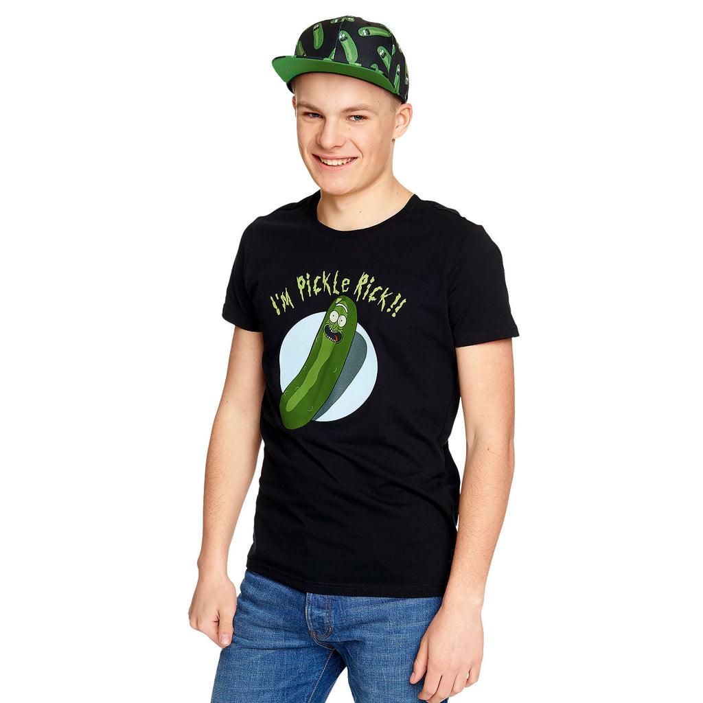 Produktbild Rick and Morty - Pickle Rick T-Shirt schwarz