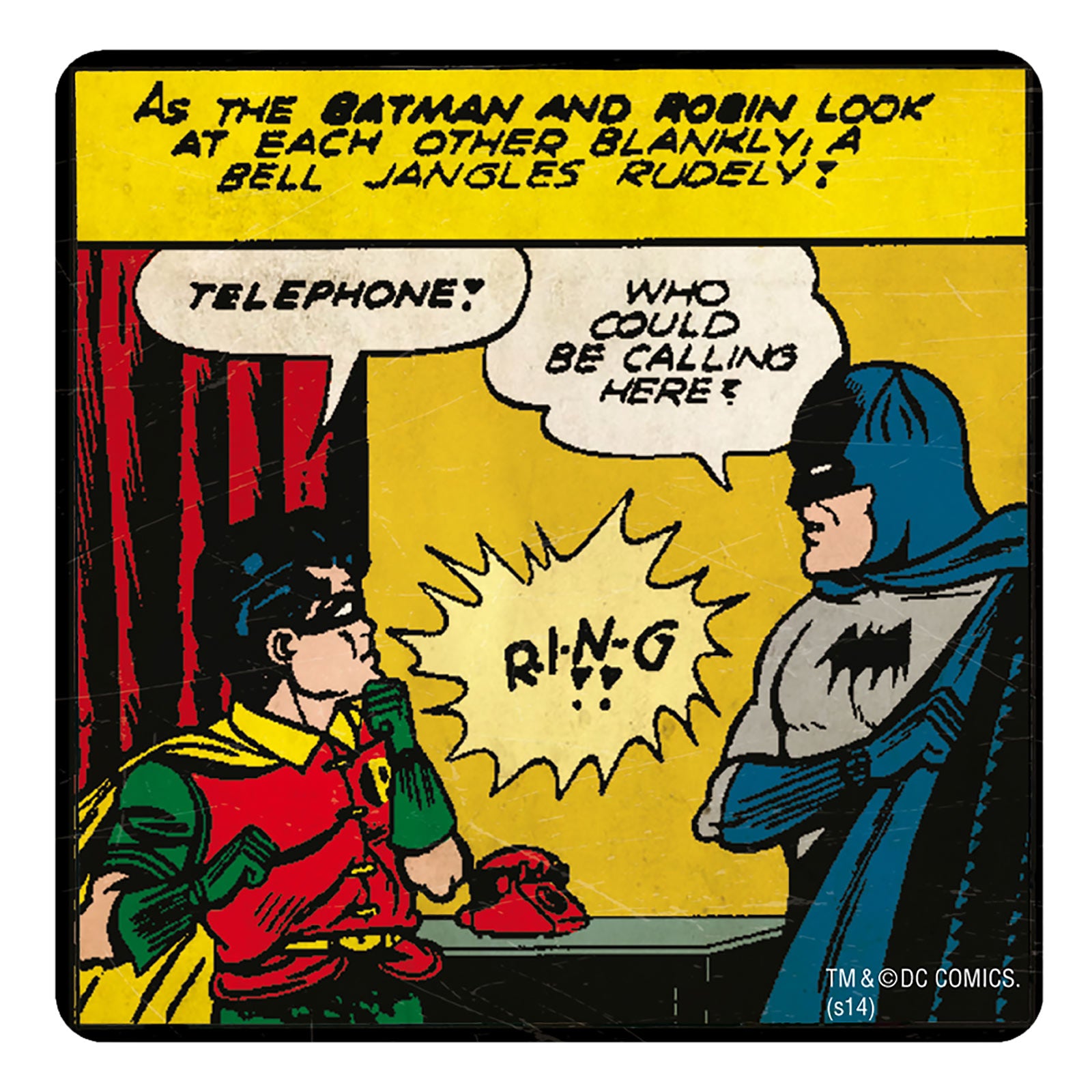 Produktbild Batman - Comic Untersetzer 6er Set