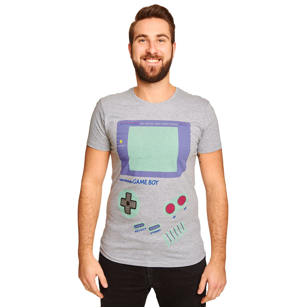 Produktbild Nintendo - Game Boy T-Shirt grau