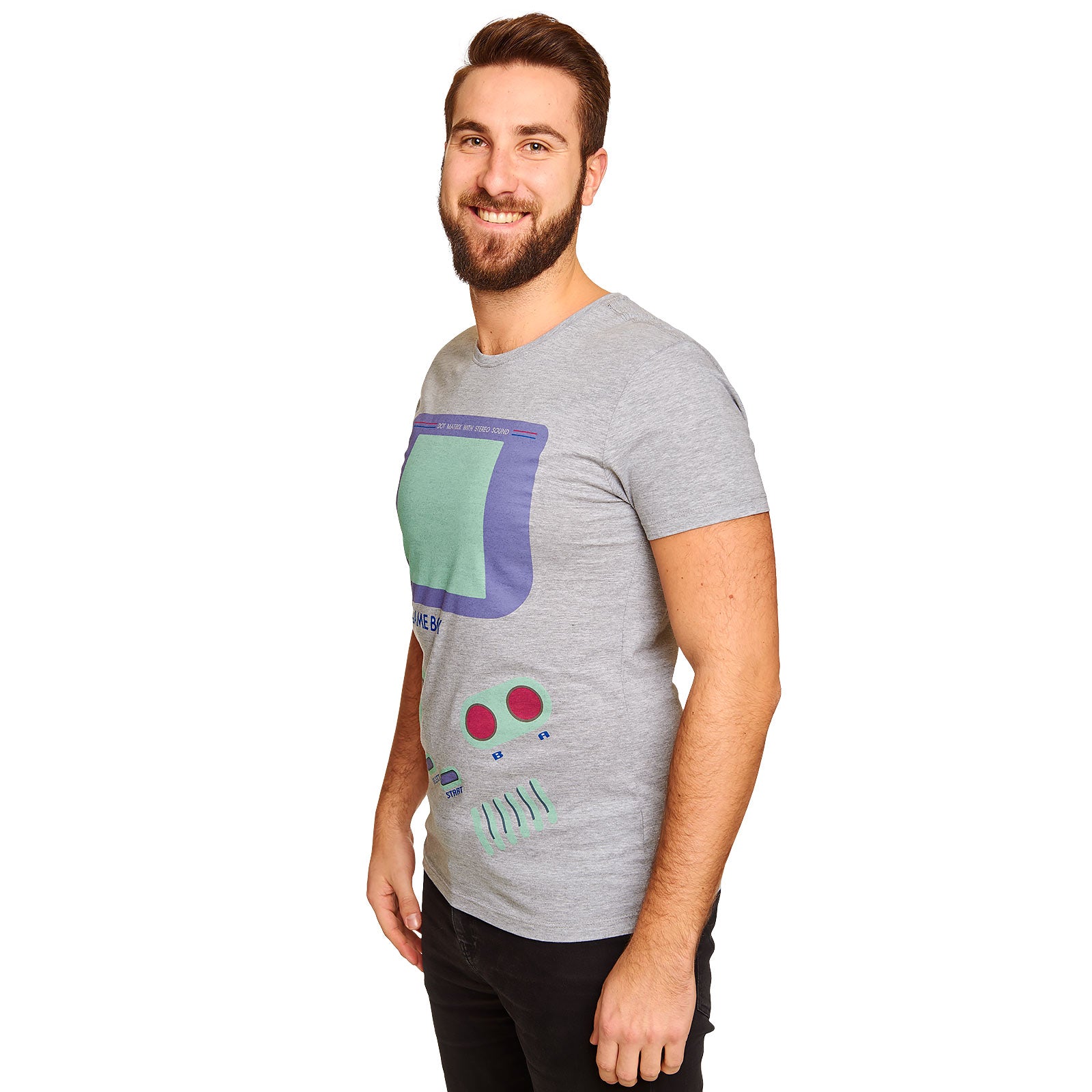 Produktbild Nintendo - Game Boy T-Shirt grau