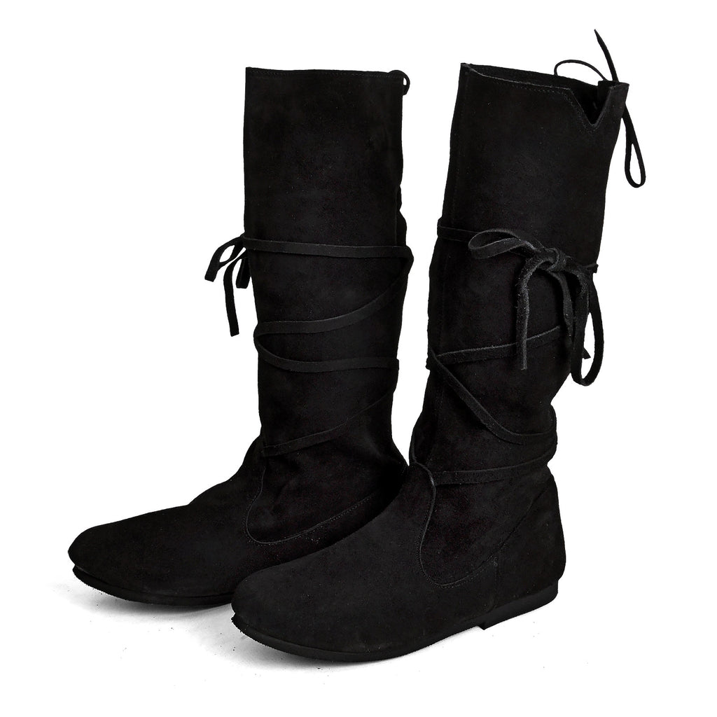 Produktbild Mittelalter Schnürstiefel schwarz