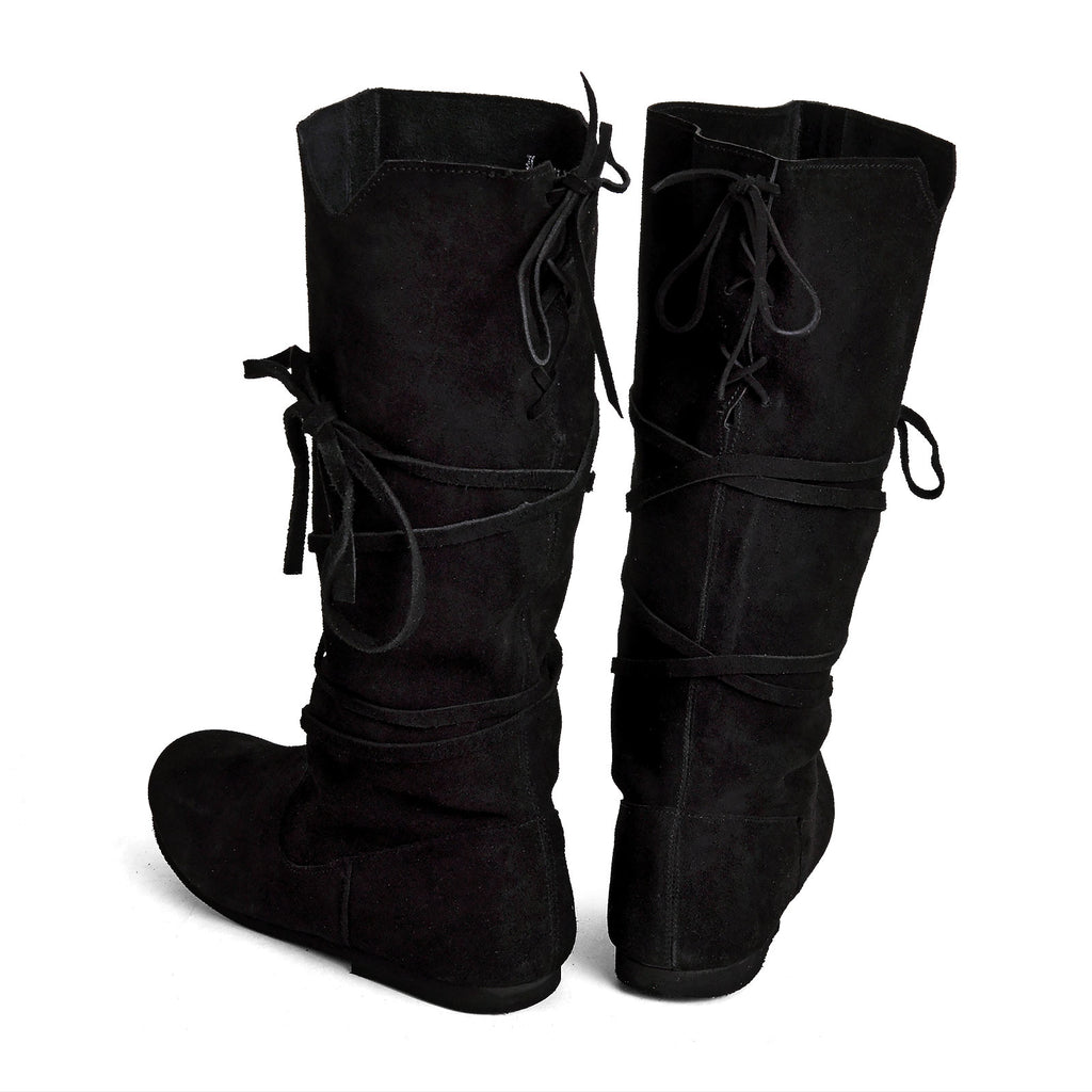 Produktbild Mittelalter Schnürstiefel schwarz