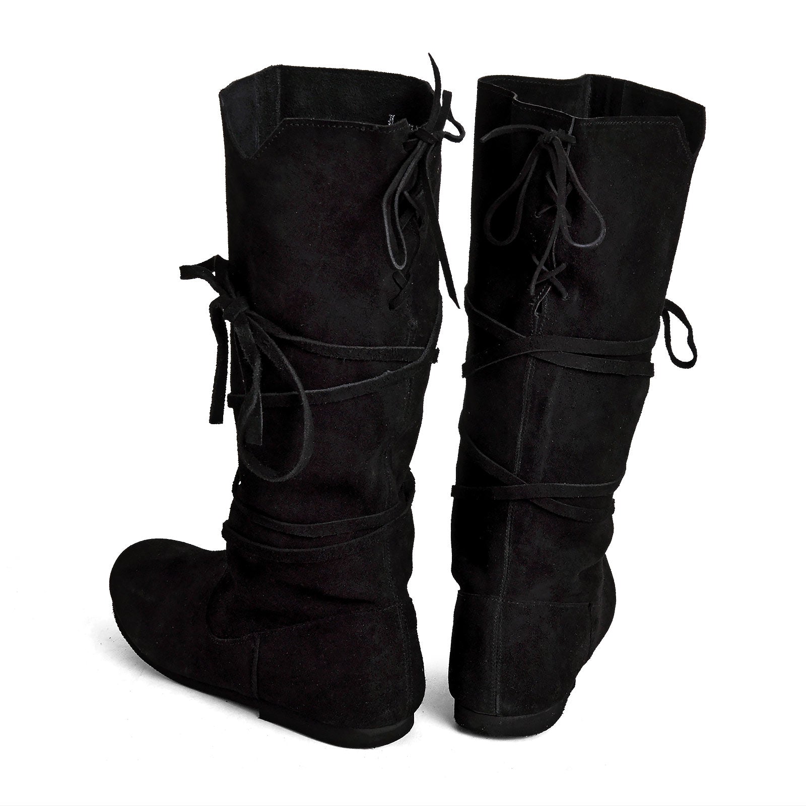 Produktbild Mittelalter Schnürstiefel schwarz