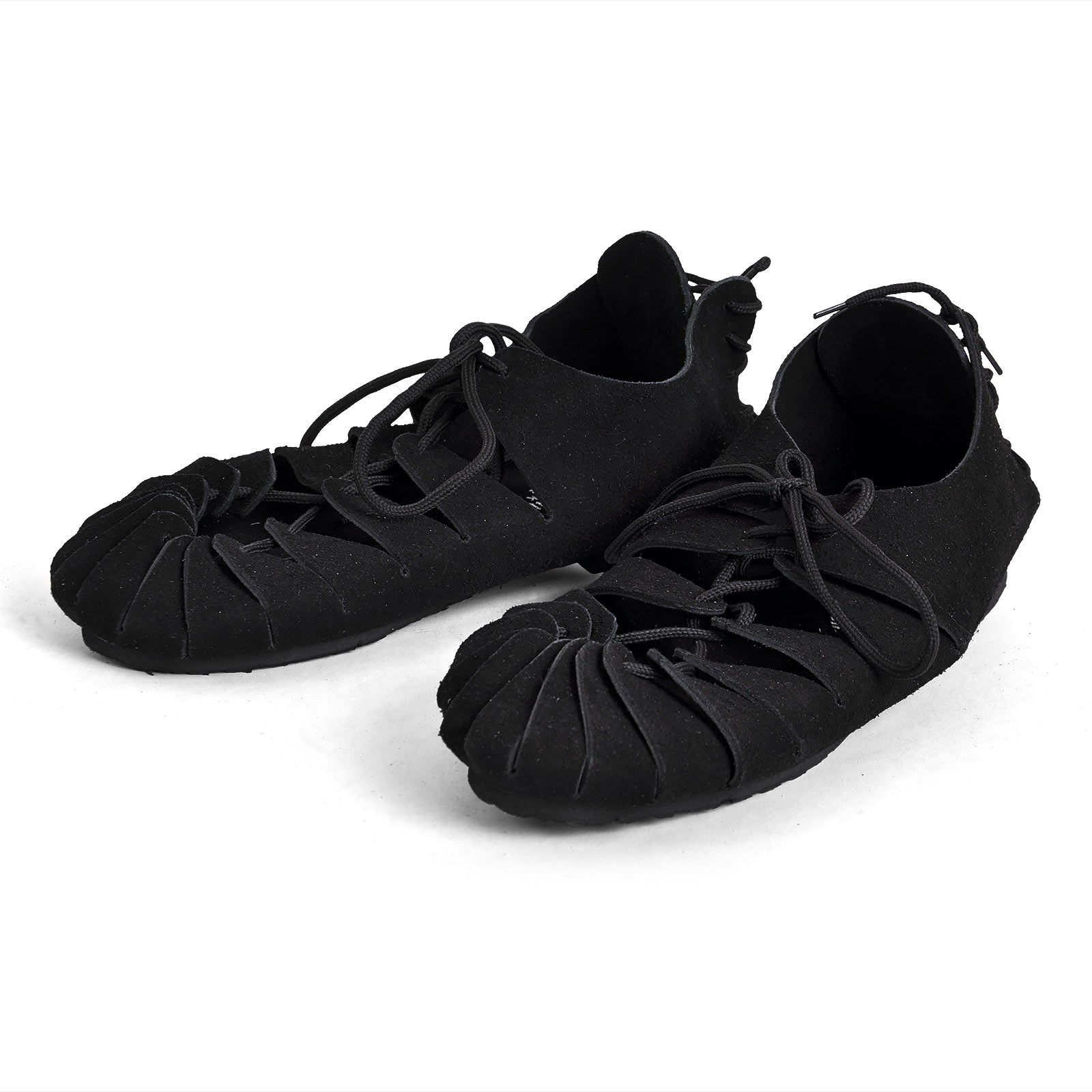 Produktbild Mittelalter Bundschuhe schwarz