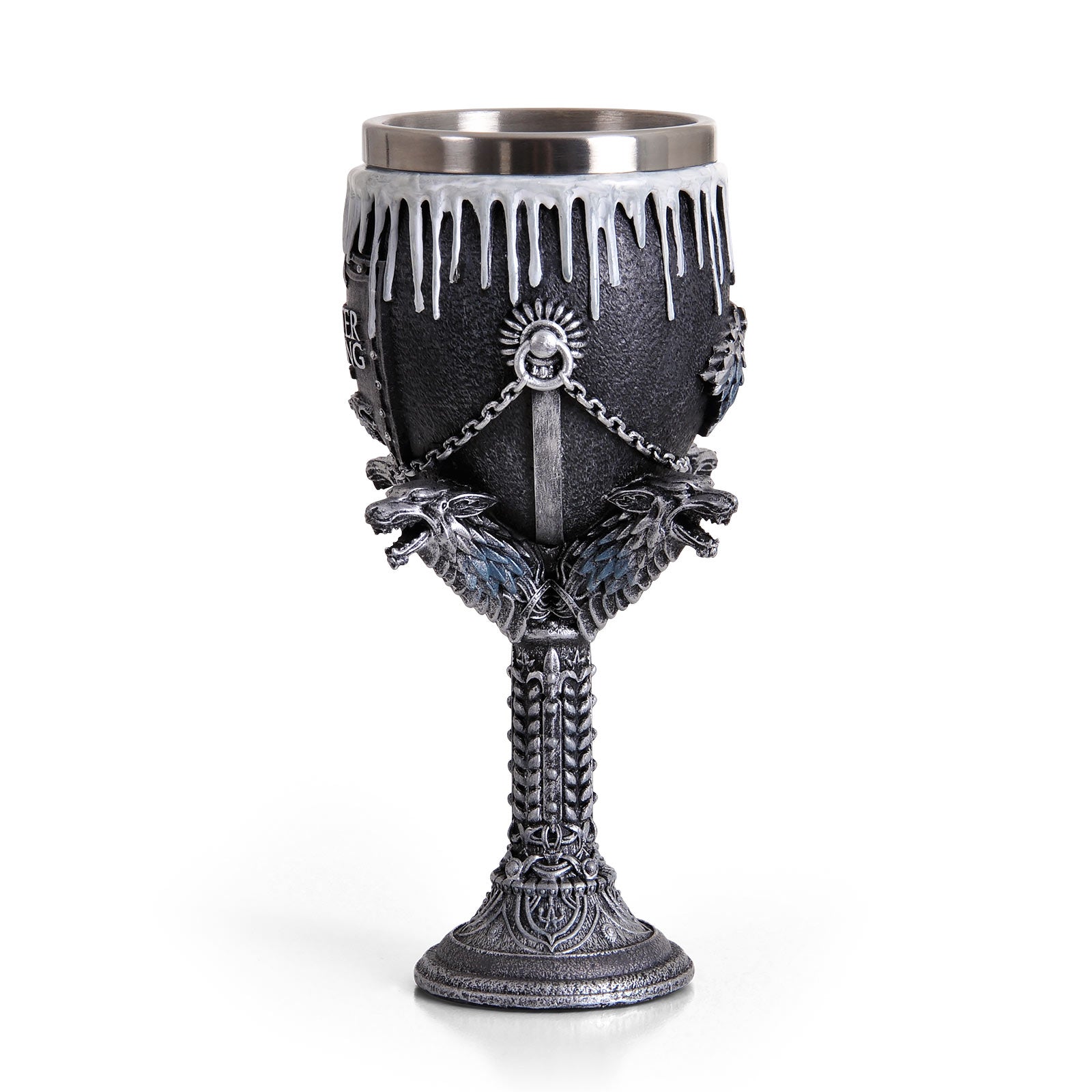 Produktbild Game of Thrones - Stark Wappen Kelch deluxe