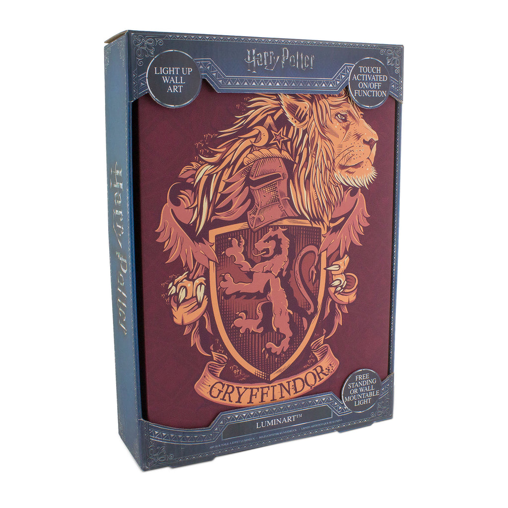 Produktbild Harry Potter - Gryffindor Wandbild mit Licht
