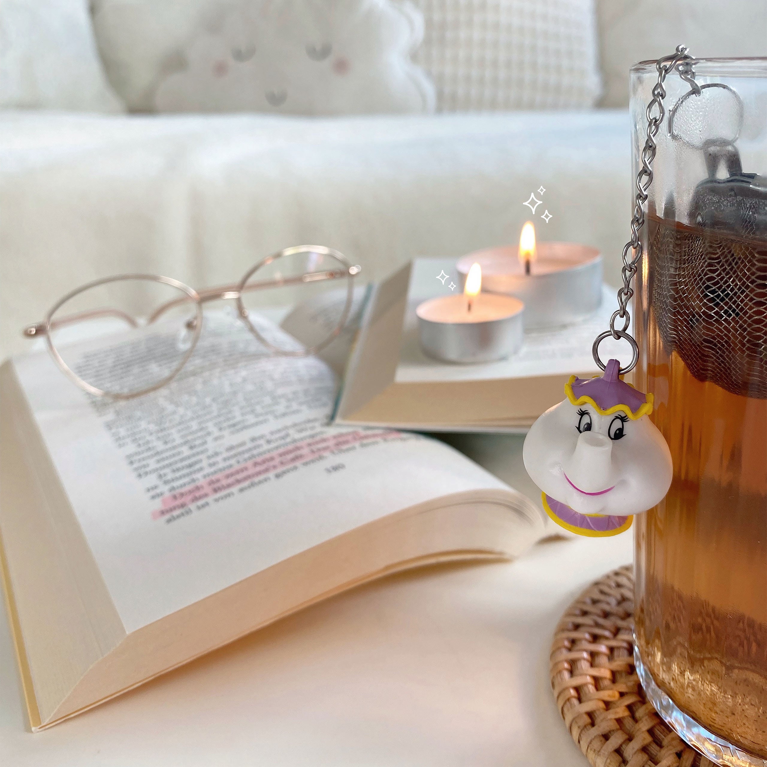 Produktbild Die Schöne und das Biest - Madame Pottine Tee-Ei