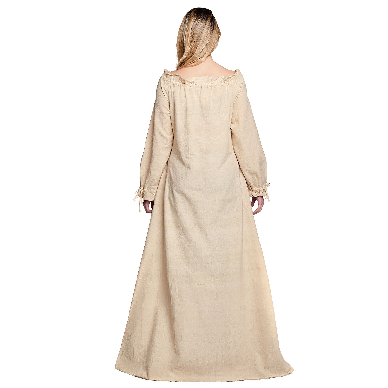 Produktbild Mittelalter Langarmkleid beige