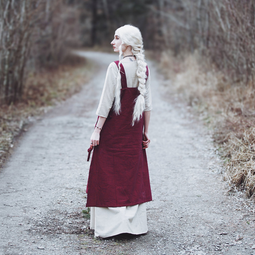Produktbild Mittelalter Überkleid Hildegard rot